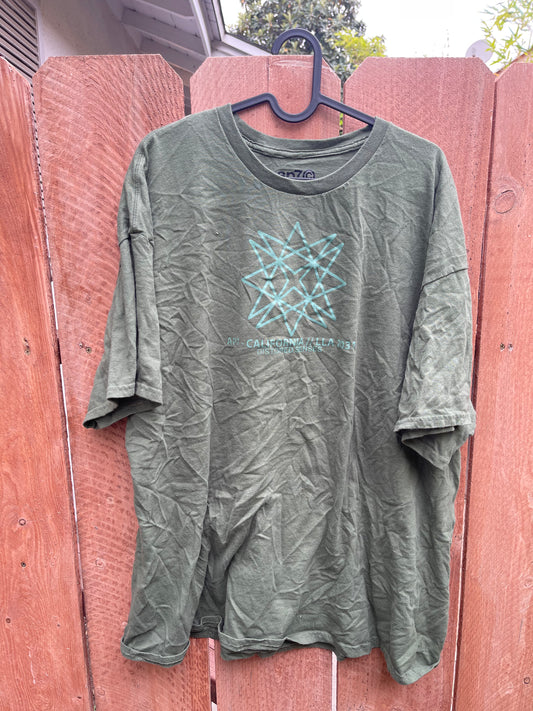 AP7 Distorted Senses Green T-Shirt