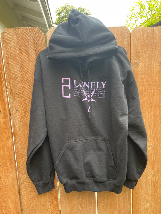 AP7 LONELY Star Black Hoodie